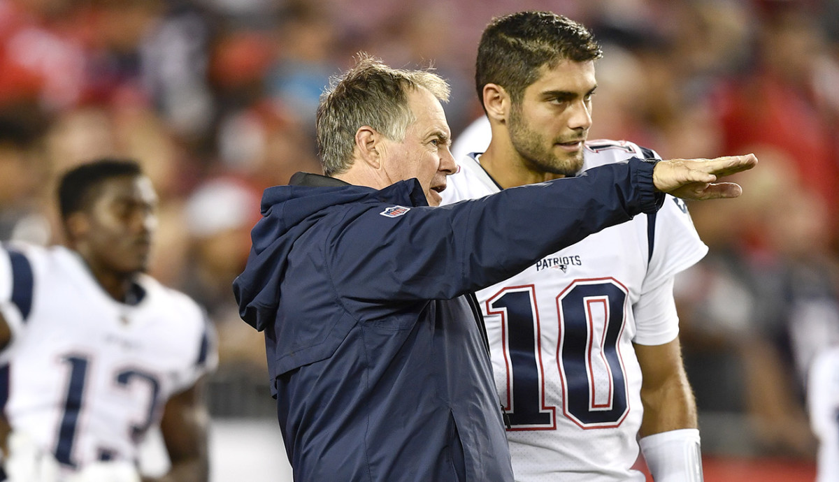 Belichick showed a genuine fondness for Garoppolo, even after the trade that sent the QB to San Francisco.