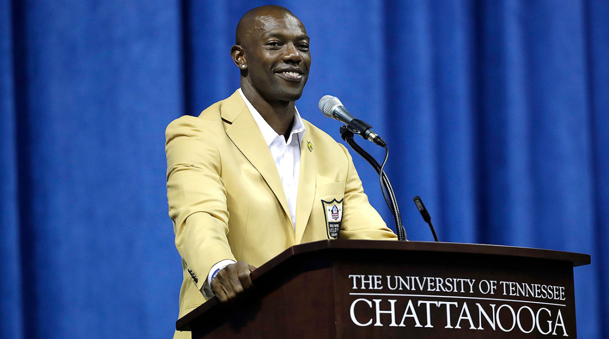 The weekend of the NFL Hall of Fame induction, Terrell Owens was in Chattanooga, Tenn., where he attended college.