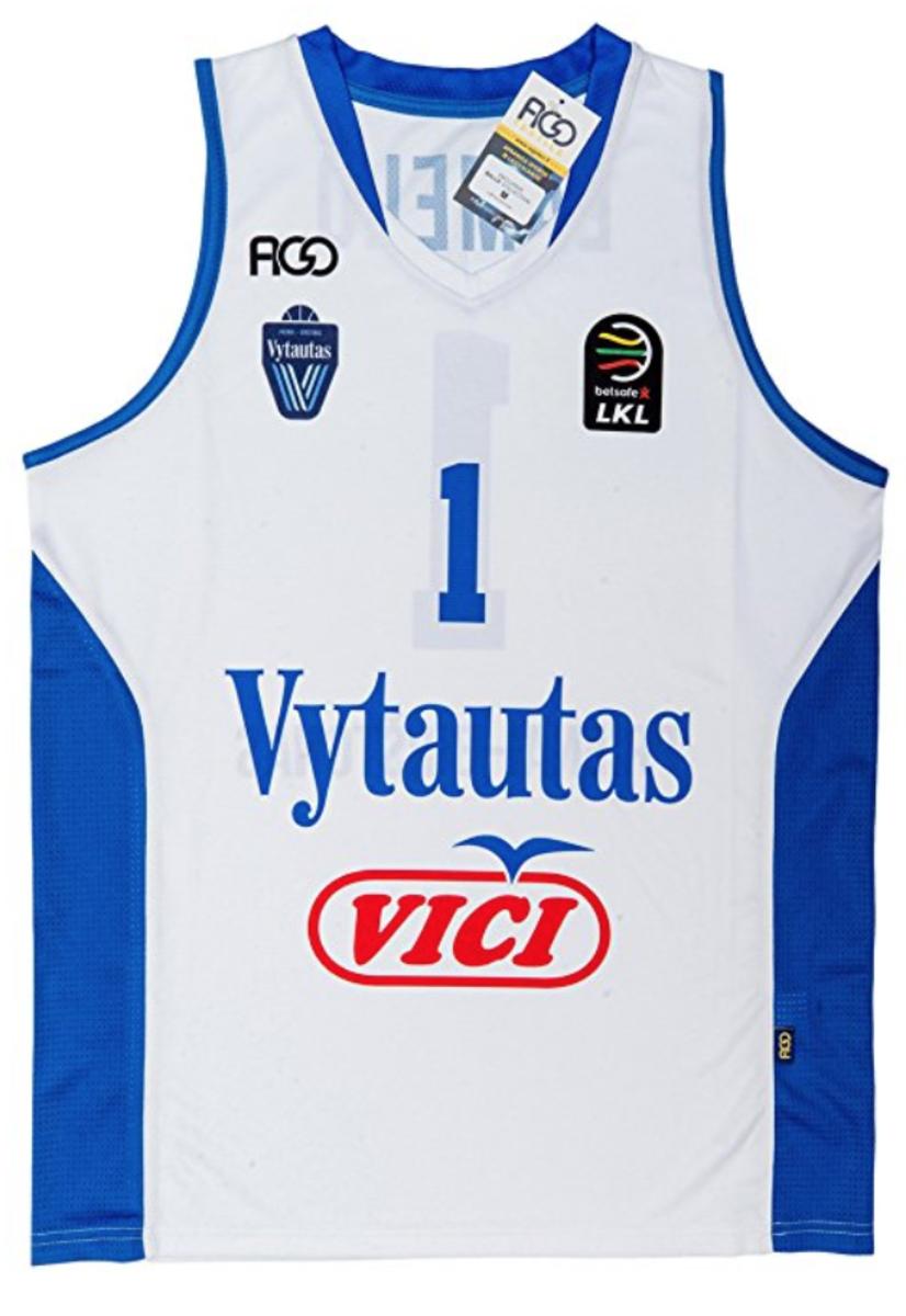 Lamelo Ball 1 Lithuania Vytautas Blue Basketball Jersey - Kitsociety