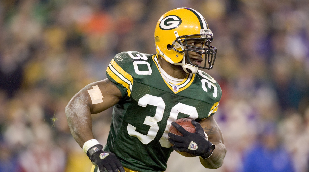 Ahman Green Green Bay Packers Football (JSA)