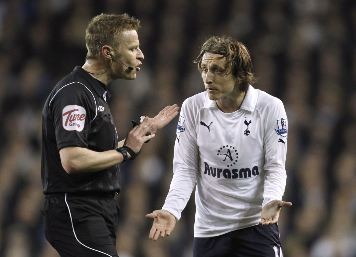 Tottenham Hotspur's Croatian player Luka
