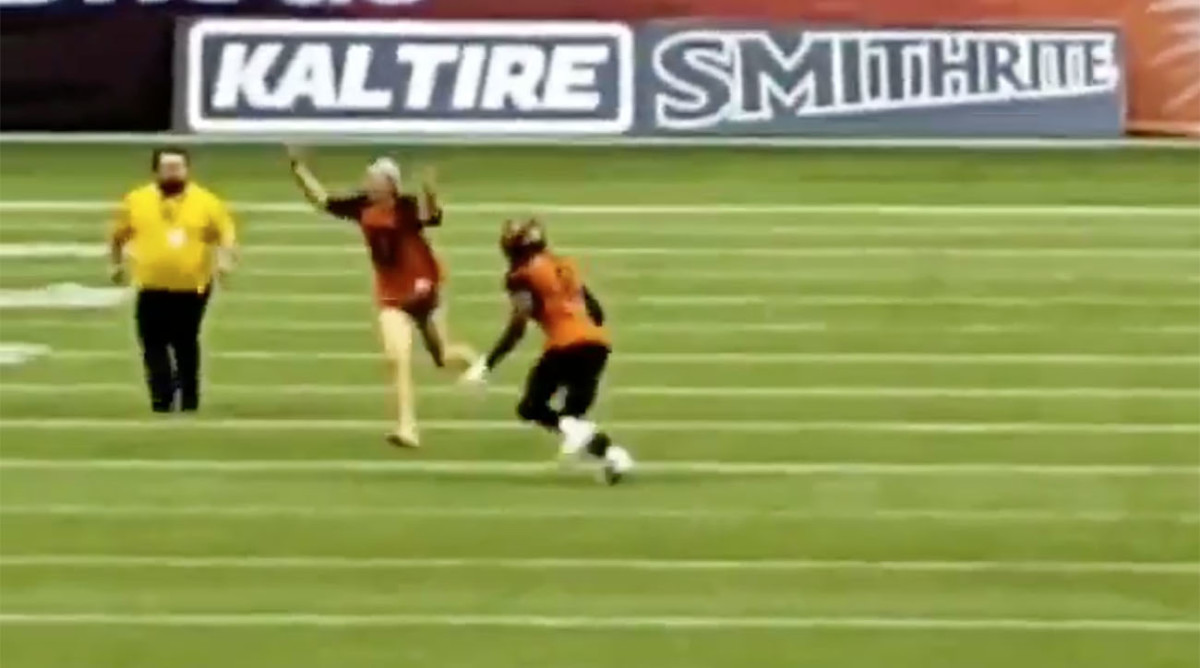 Fan tackled during BC Lions CFL game hires law firm Sports Illustrated
