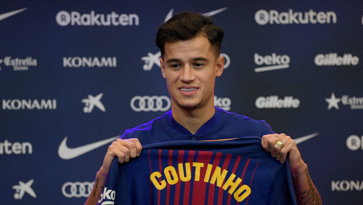DE LEYENDA El número que utilizará Philippe Coutinho en el FC Barcelona Sports Illustrated DE LEYENDA El número que utilizará Philippe Coutinho en el FC Barcelona Sports Illustrated