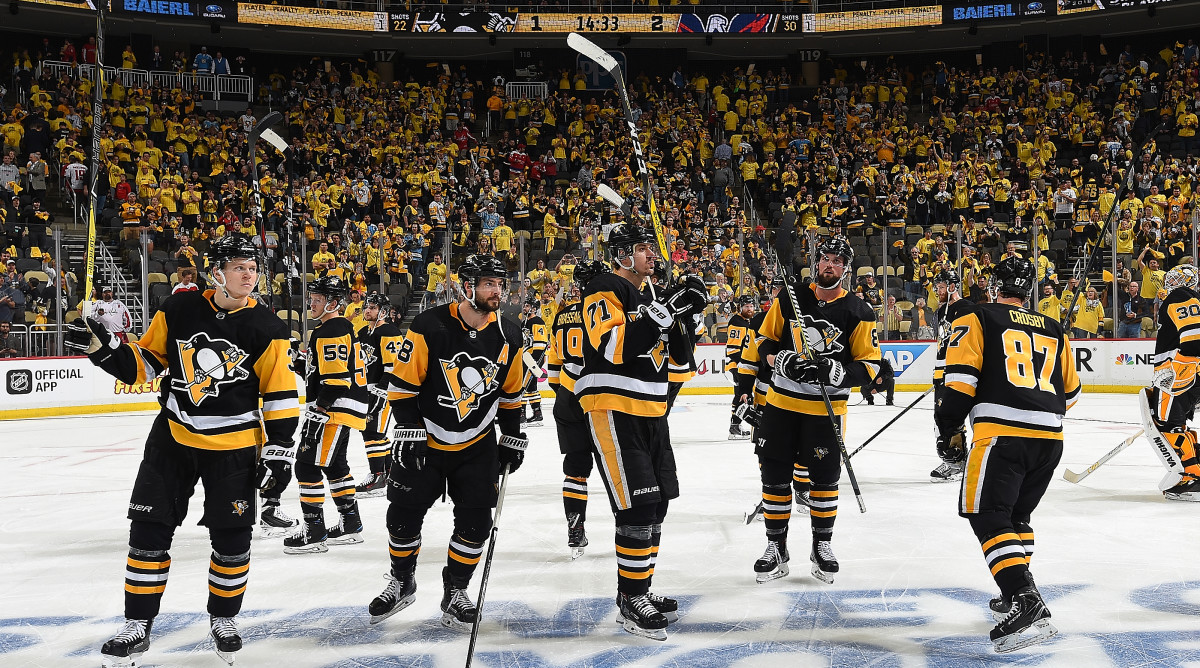 NHL playoffs: no changes for Penguins after 3-peat bid falls short