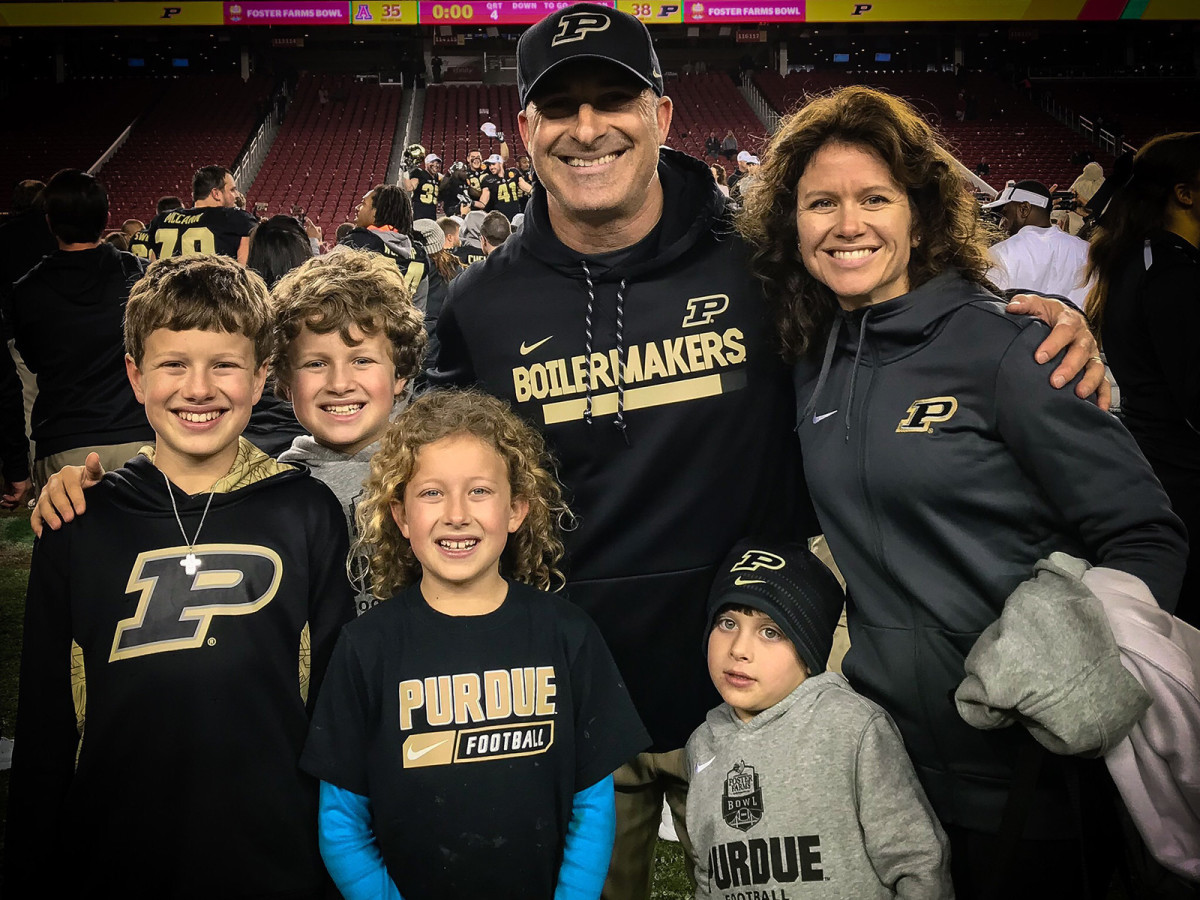 The Levines knew Purdue's Foster Farms Bowl victory in Santa Clara would be Tony's last game on the sidelines.