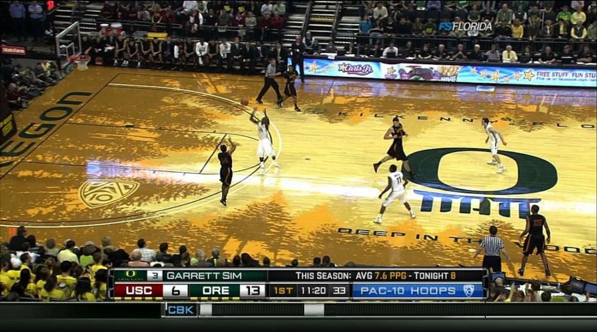 9 of the most interesting court designs in college basketball