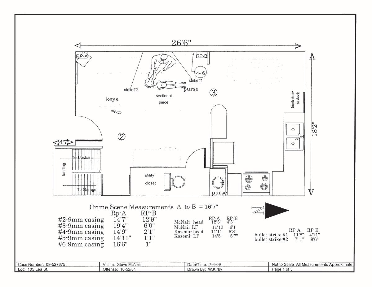 The Sam Sheppard Trials Maps and Diagrams