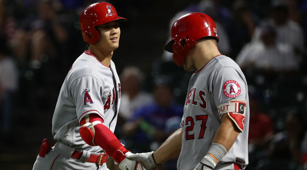 Watch Angels' Mike Trout, Shohei Ohtani hit backtoback homers