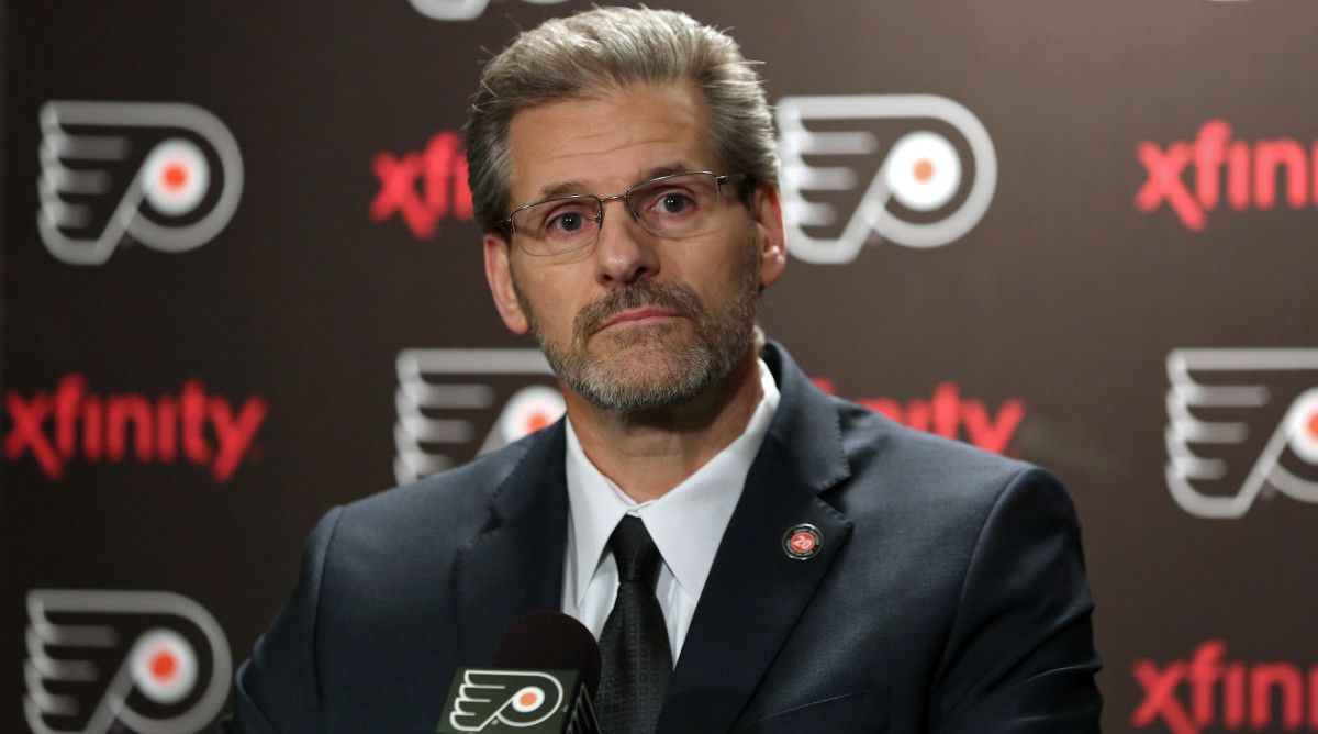 Former Flyers general manager Ron Hextall 'stunned' he was fired - Sports  Illustrated