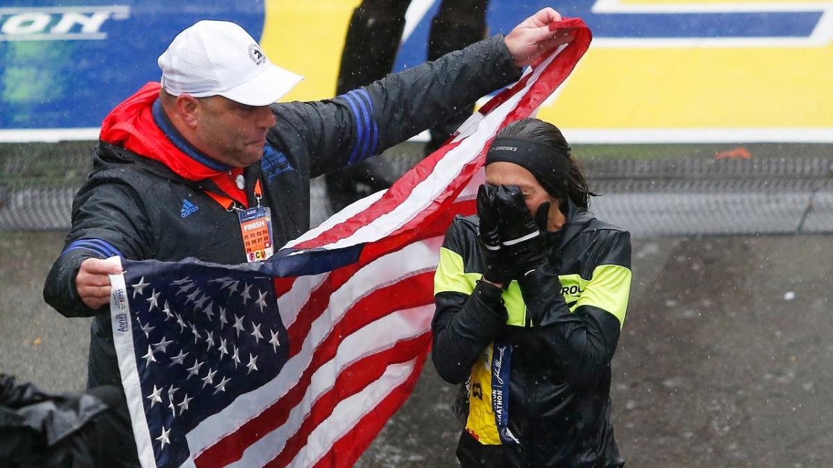 Des Linden First American Woman To Win Boston Marathon in 33