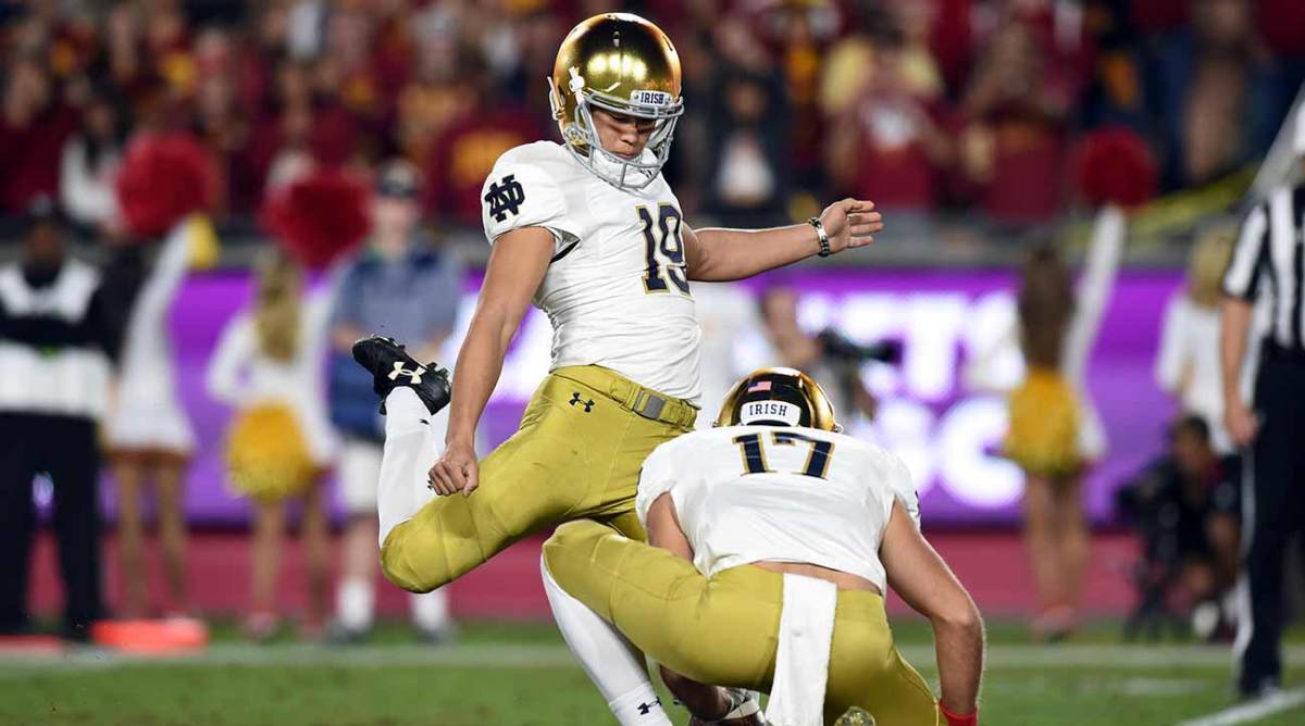 Notre Dame kicker Justin Yoon brings unique athletic roots to CFP