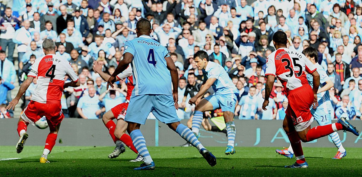 Manchester City's Argentinian striker Se