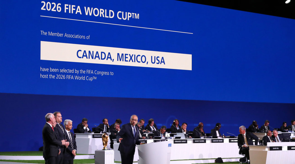 2026 World Cup host cities USA, Canada, Mexico