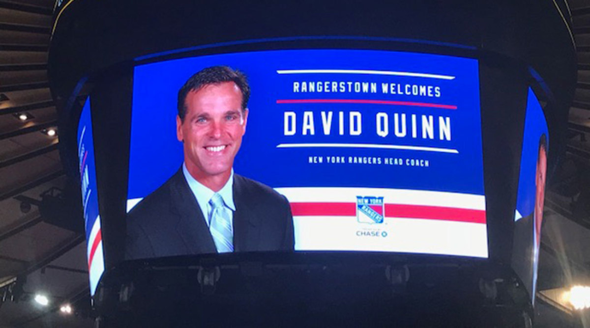 Dave Quinn Rangers coach brings new outlook to Broadway Sports