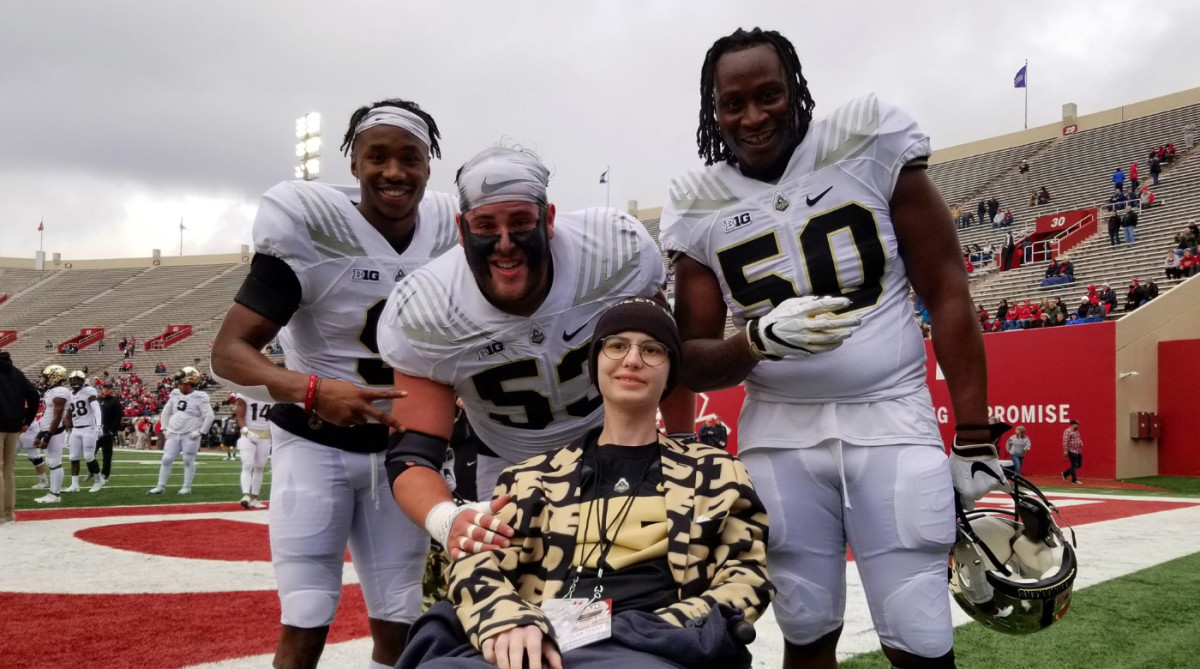 Purdue wins Old Oaken Bucket, celebrates with superfan Tyler Trent