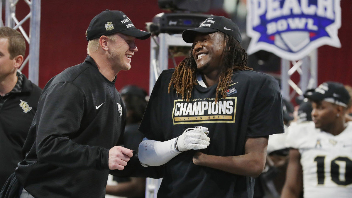 UCF football hangs national championship banner Sports Illustrated