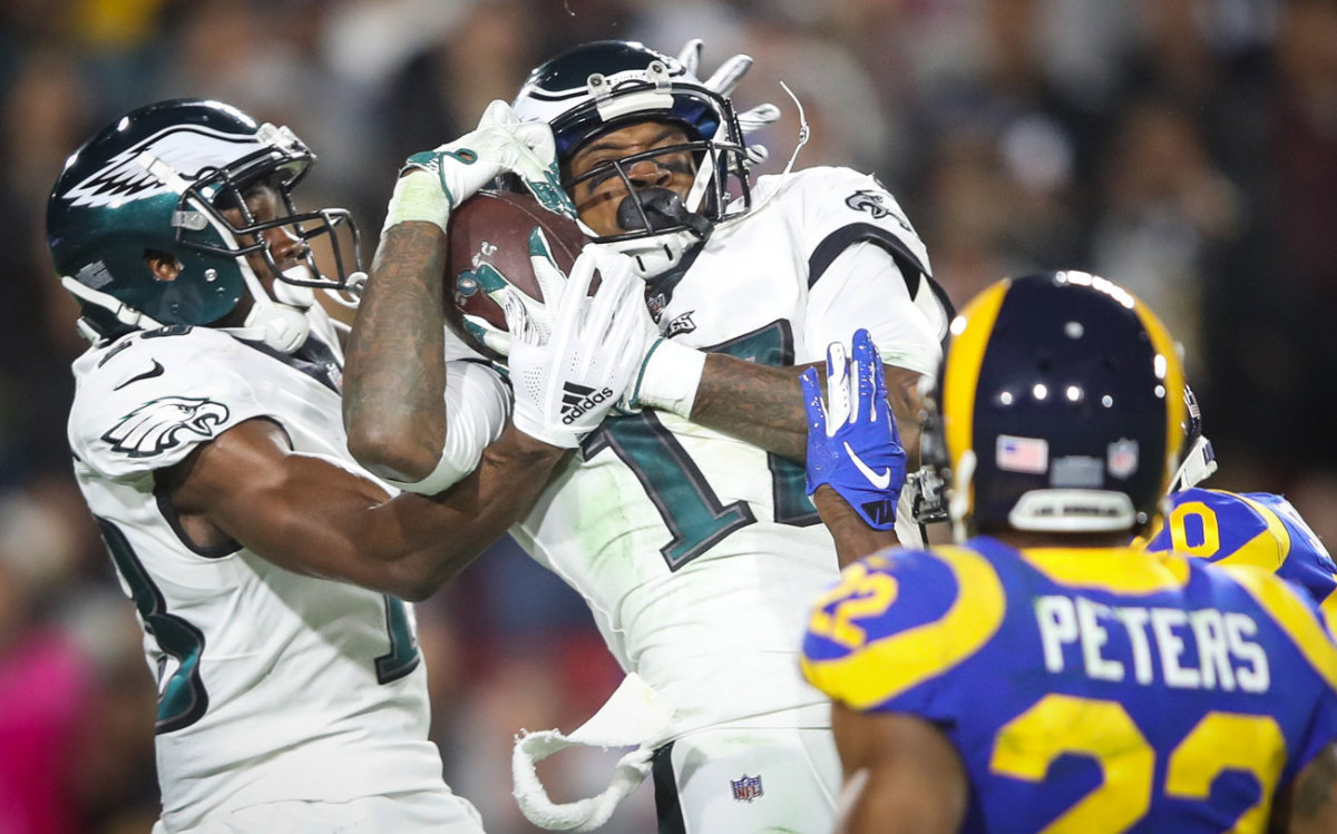 Alshon Jeffery rose to the occasion against the Rams.