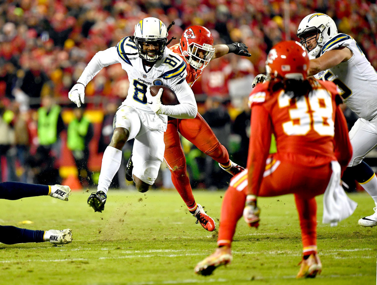 Williams made the most of his opportunity when Keenan Allen went down.