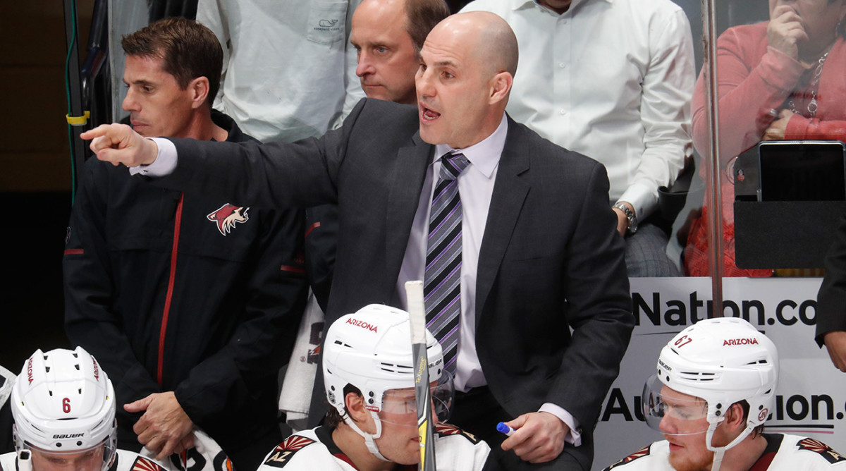 Coyotes coach Rick Tocchet taking leave of absence, Golden Knights/NHL