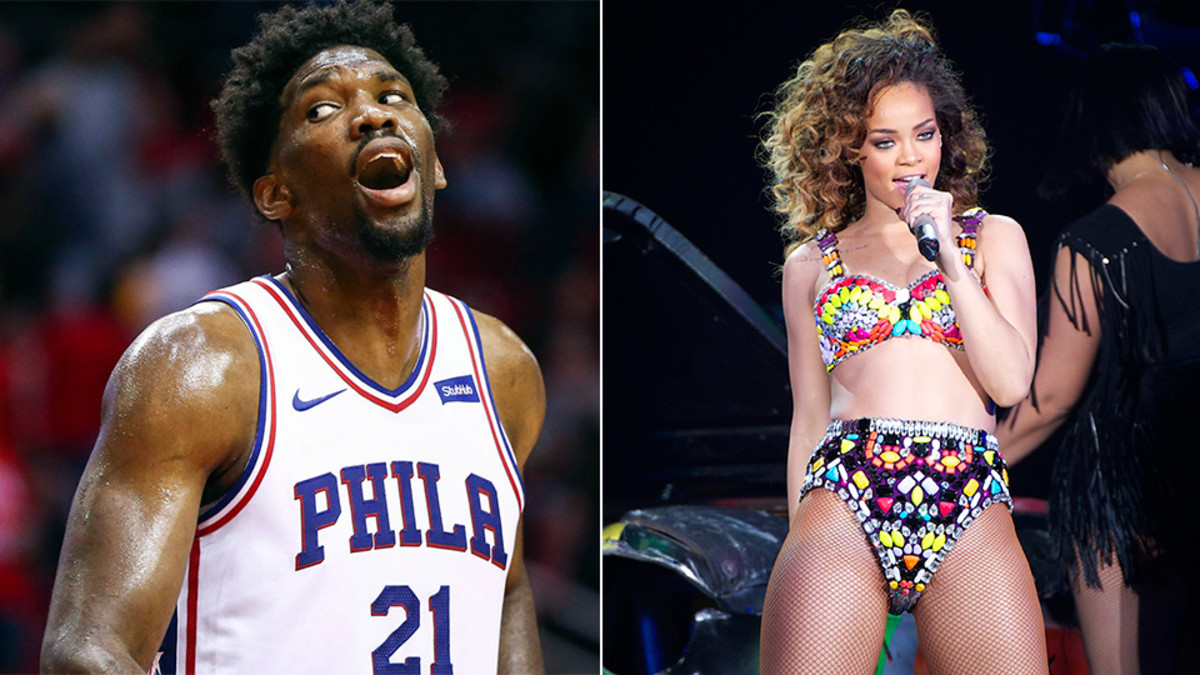Joel Embiid Has Moved On From His Rihanna Crush Hot Clicks