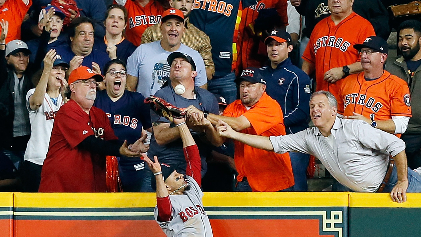 Mookie Betts fan interference photo Faces, ranked Sports Illustrated