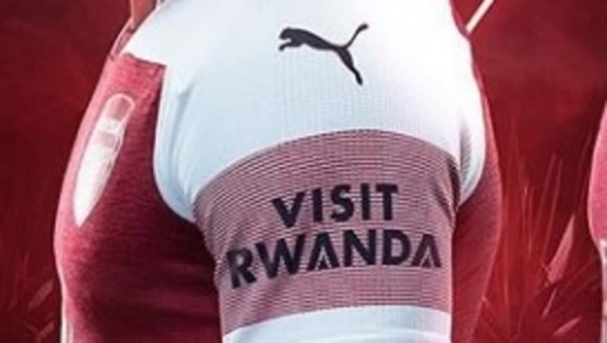 arsenal kit visit rwanda