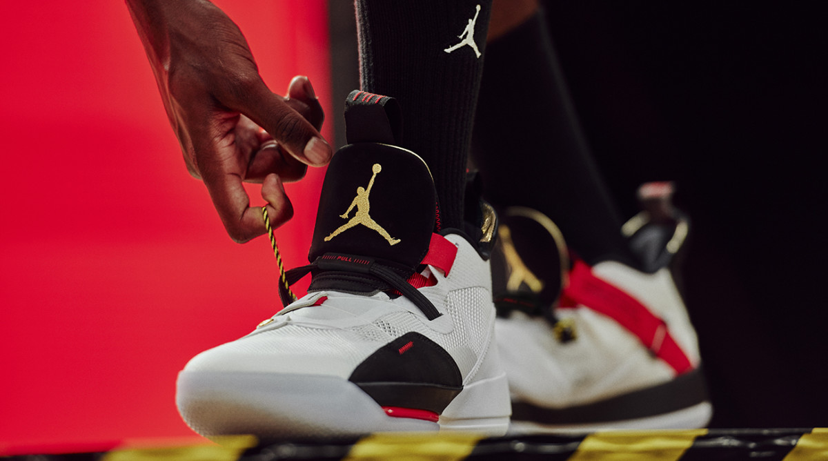 The Air Jordan XXXIII is the brand's boldest design in years. The sneaker introduces consumers to FastFit that gets rids of laces and creates ultimate lockdown. 
