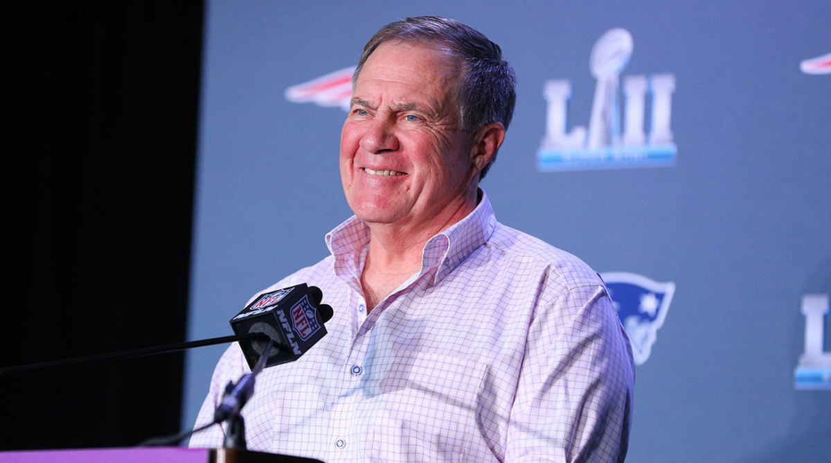 Belichick seemed to be ... enjoying himself? ... this time around.