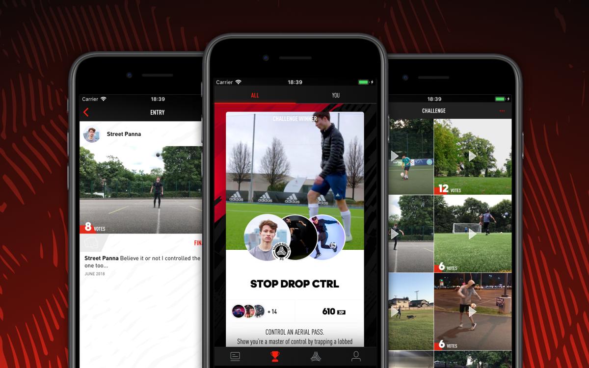 Adidas Launch App Users a Platform to Improve Their Skills and Engage in Tango League - Sports Illustrated