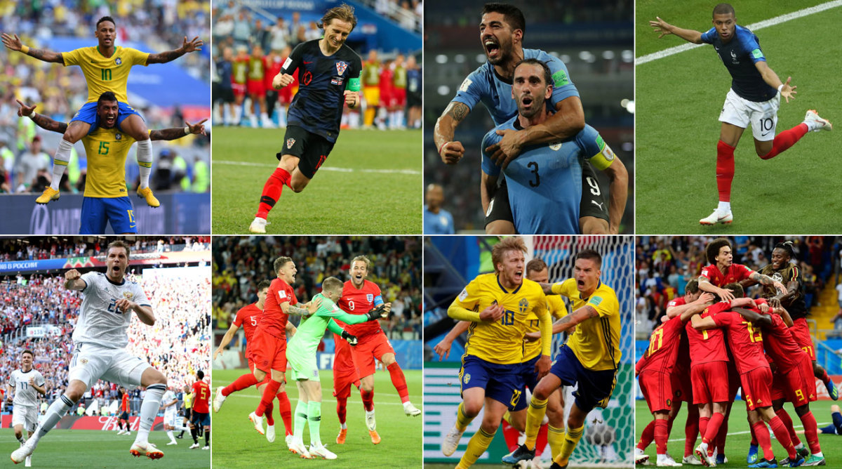 World Cup 2018 quarterfinal power rankings: Who will win it all ...
