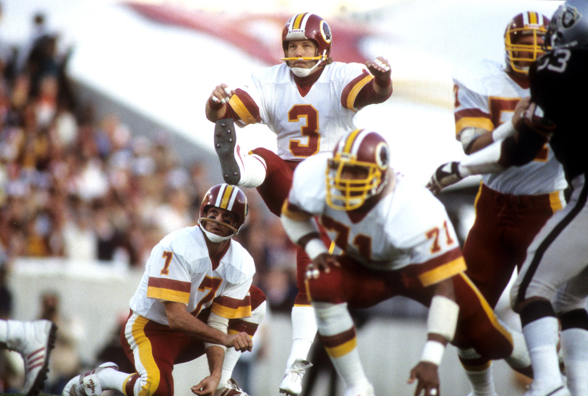 Washington redskins kicker history Clearance