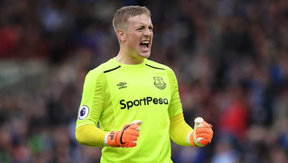 jordan pickford everton football club