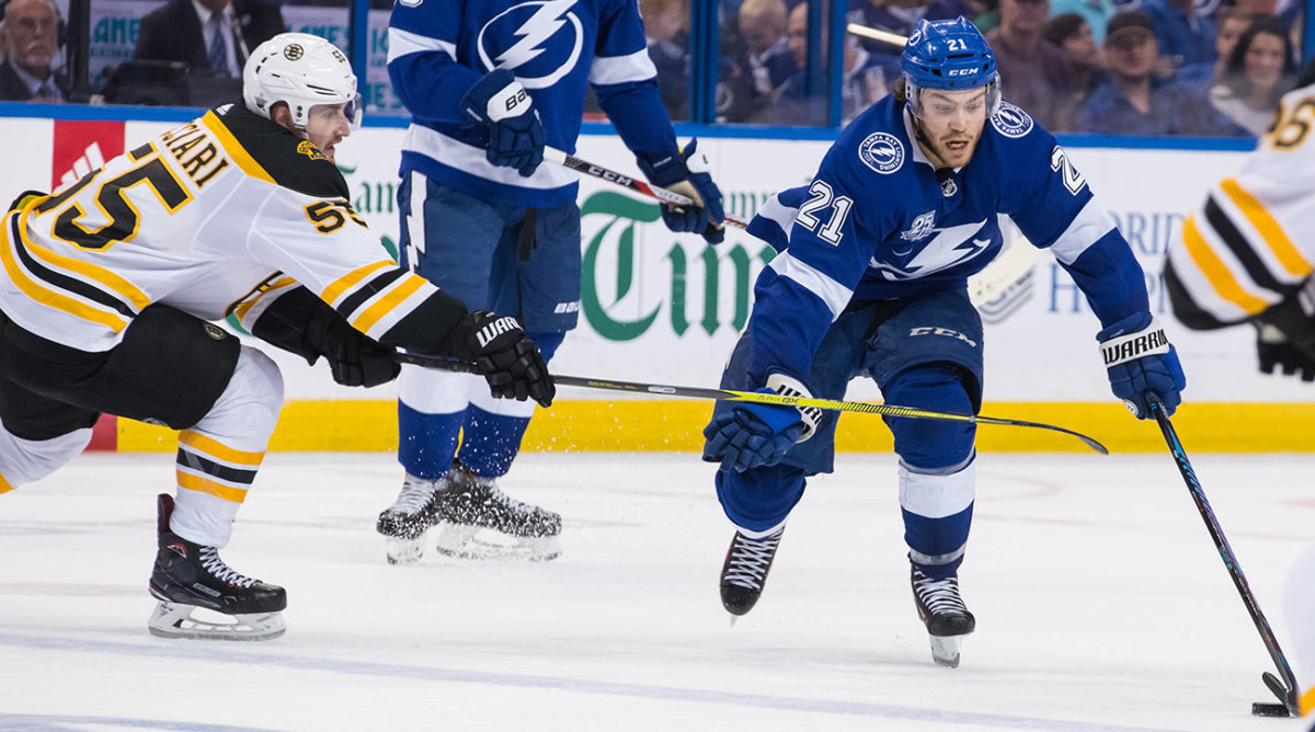 NHL Playoffs Lightning knot up series with Bruins Sports Illustrated