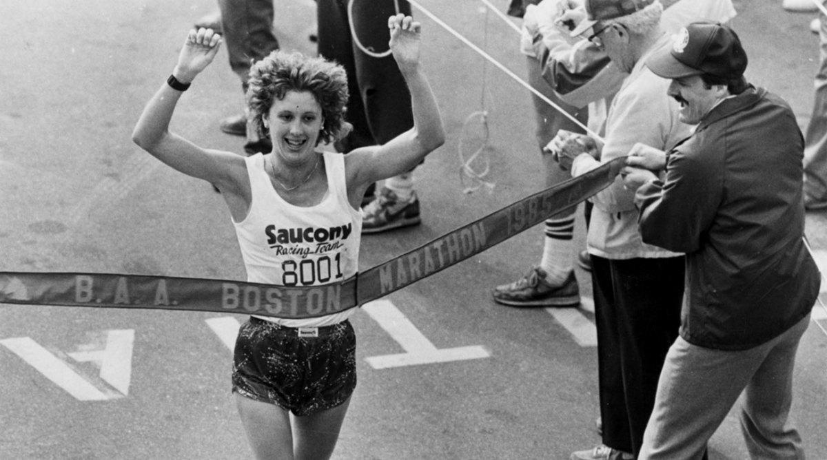 Who was the last American woman to win the Boston Marathon? Sports