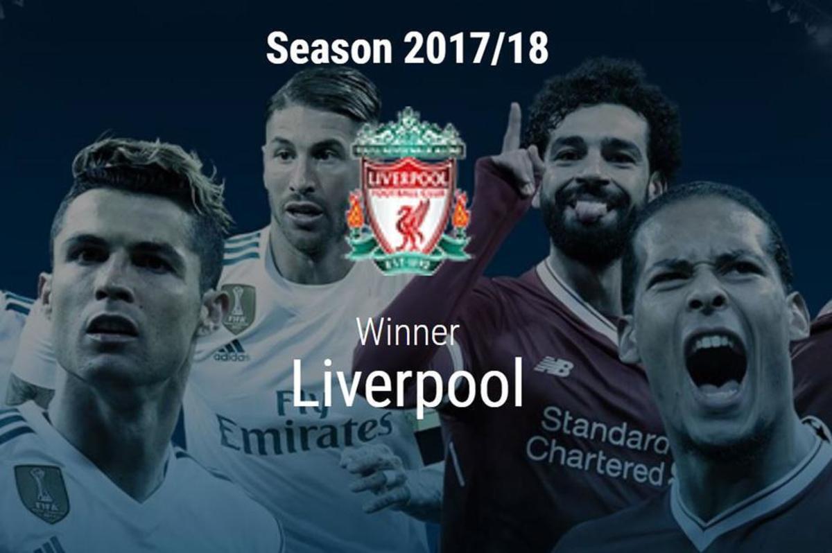  Uefa made a huge blooper on their official website by announcing Liverpool Champions League winners