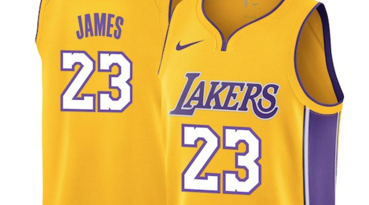 LeBron James Lakers jersey number: Star 