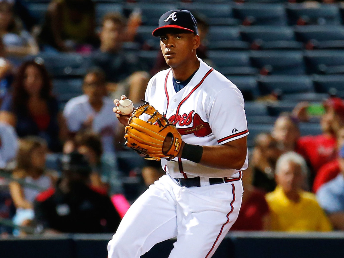 Hector Olivera last played for the Atlanta Braves before a domestic violence suspension abbreviated his MLB career. 