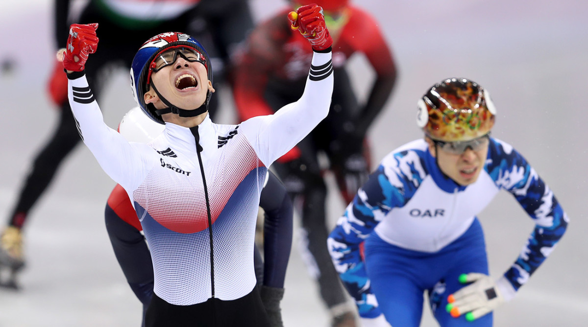 Pyeongchang 2018 South Korea wins 1st gold of home Olympics Sports