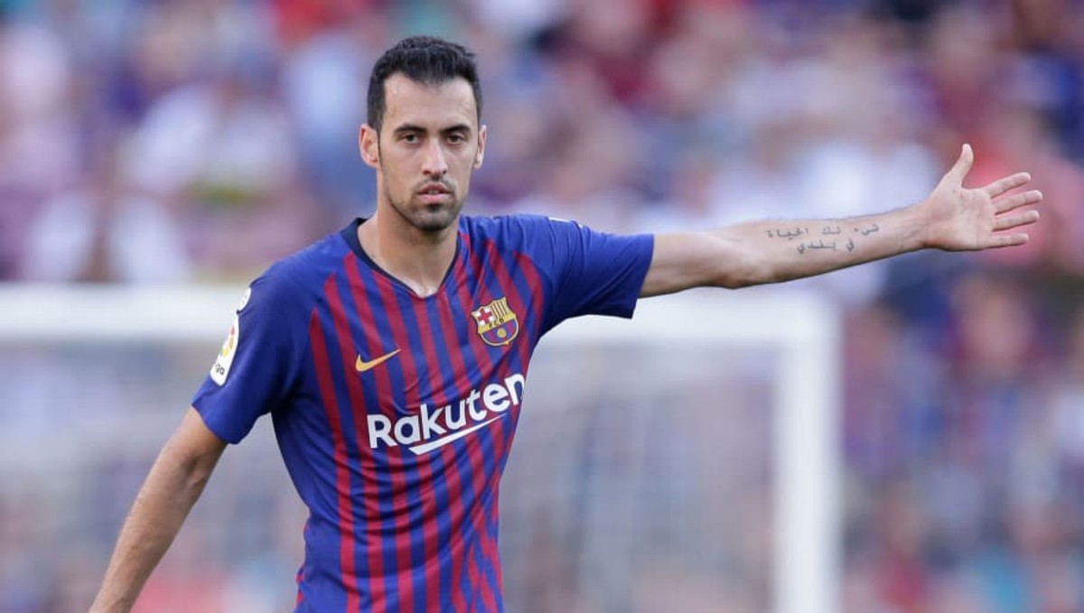 La increíble estadística de Busquets en el partido ante el Tottenham
