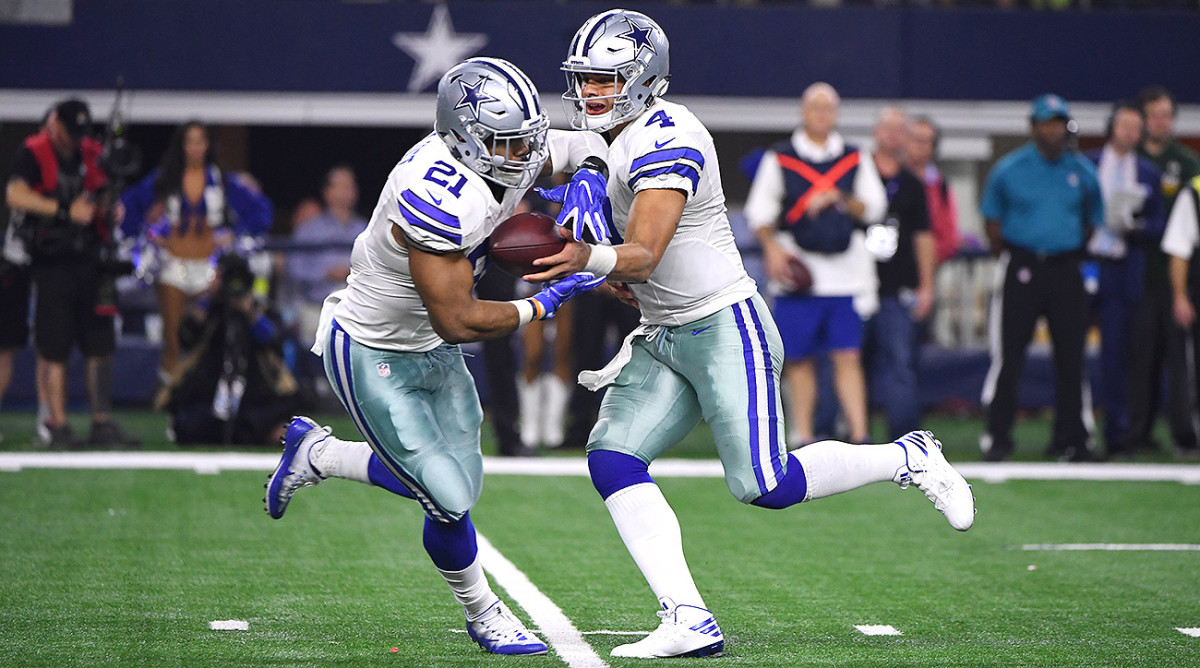 Still lacking a true No. 1 receiver, the Cowboys' offense will run through RB Ezekiel Elliott this season.