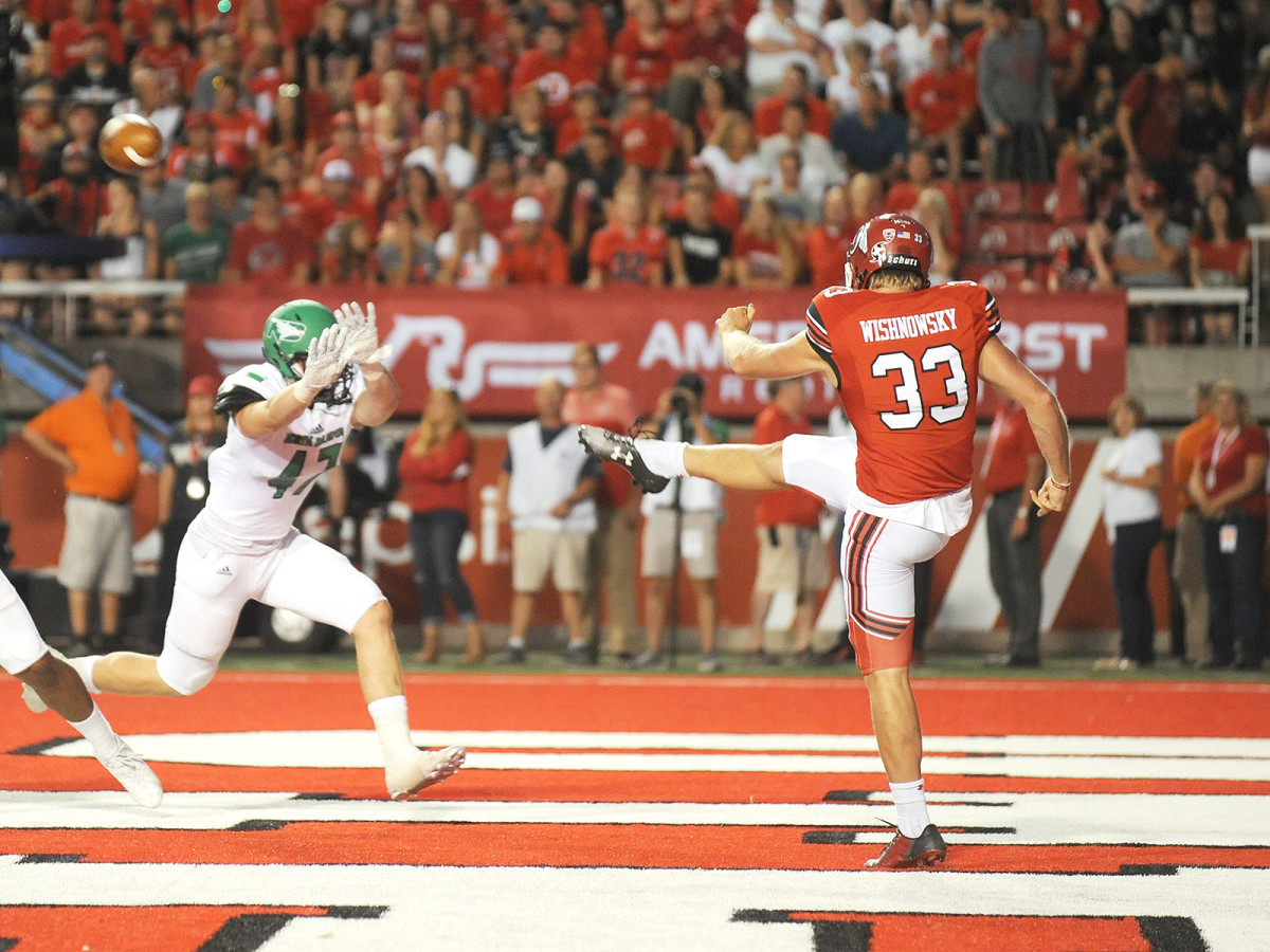 Last year's Ray Guy Award winner finished with 10 kicks downed inside the 10-yard line and a 43.9 yard average that landed him top-25 in the nation.