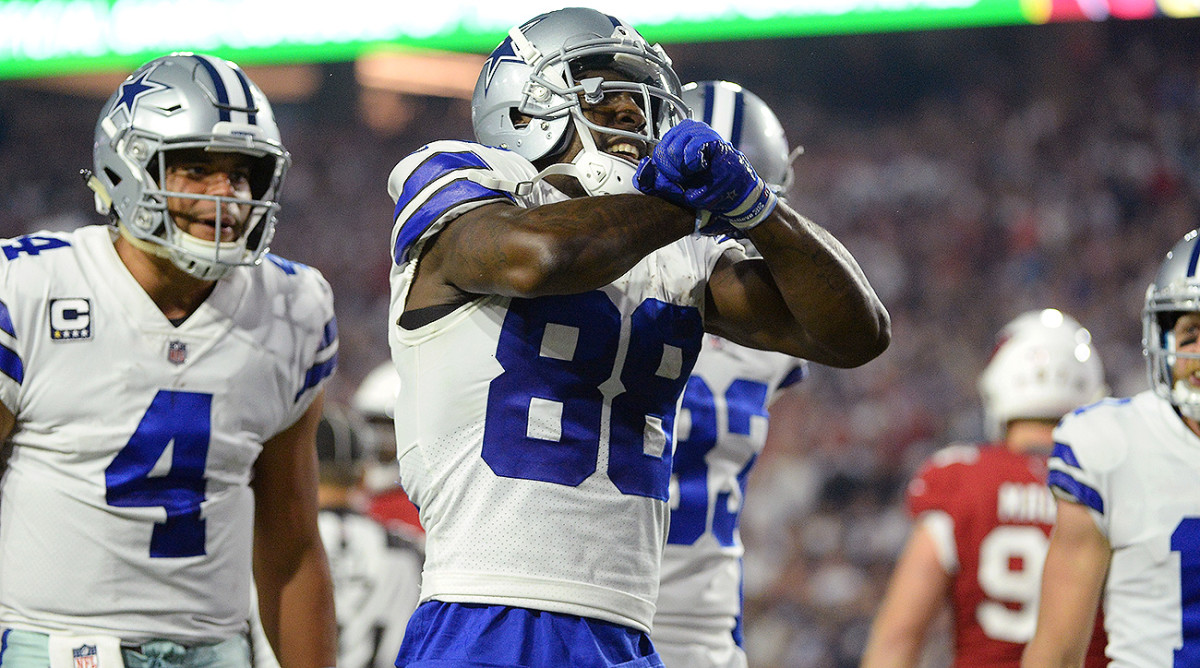 Dez Bryant had 69 receptions for 838 yards and six touchdowns last season.