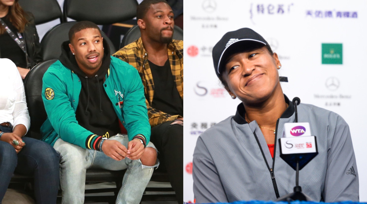 michael b jordan and naomi osaka