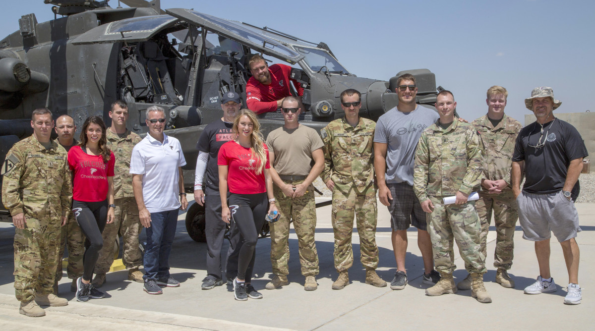 Dan Quinn Falcons' Relationship With the Military - Sports Illustrated