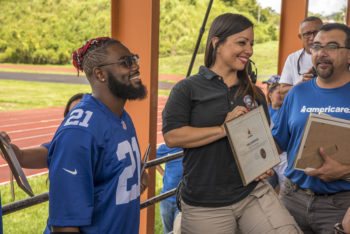 For Collins, Puerto Rico was reminiscent to his New Orleans home after Hurricane Katrina.