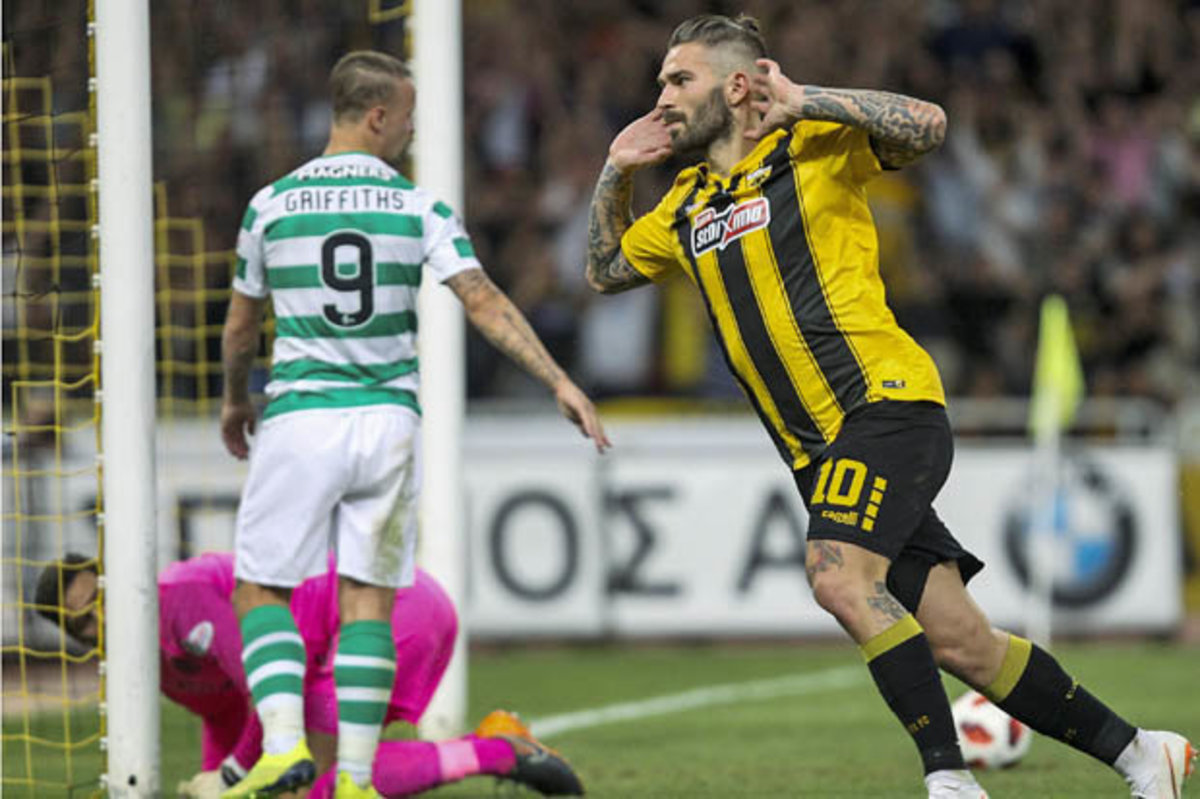 Billedresultat for marko livaja goal vs celtic