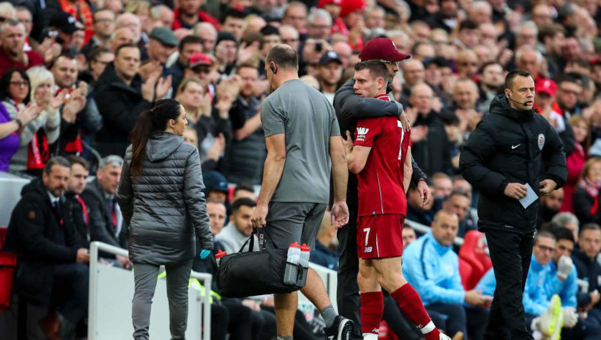 James Milner Liverpool Cog To Miss Key Stretch Of Games Sports Illustrated