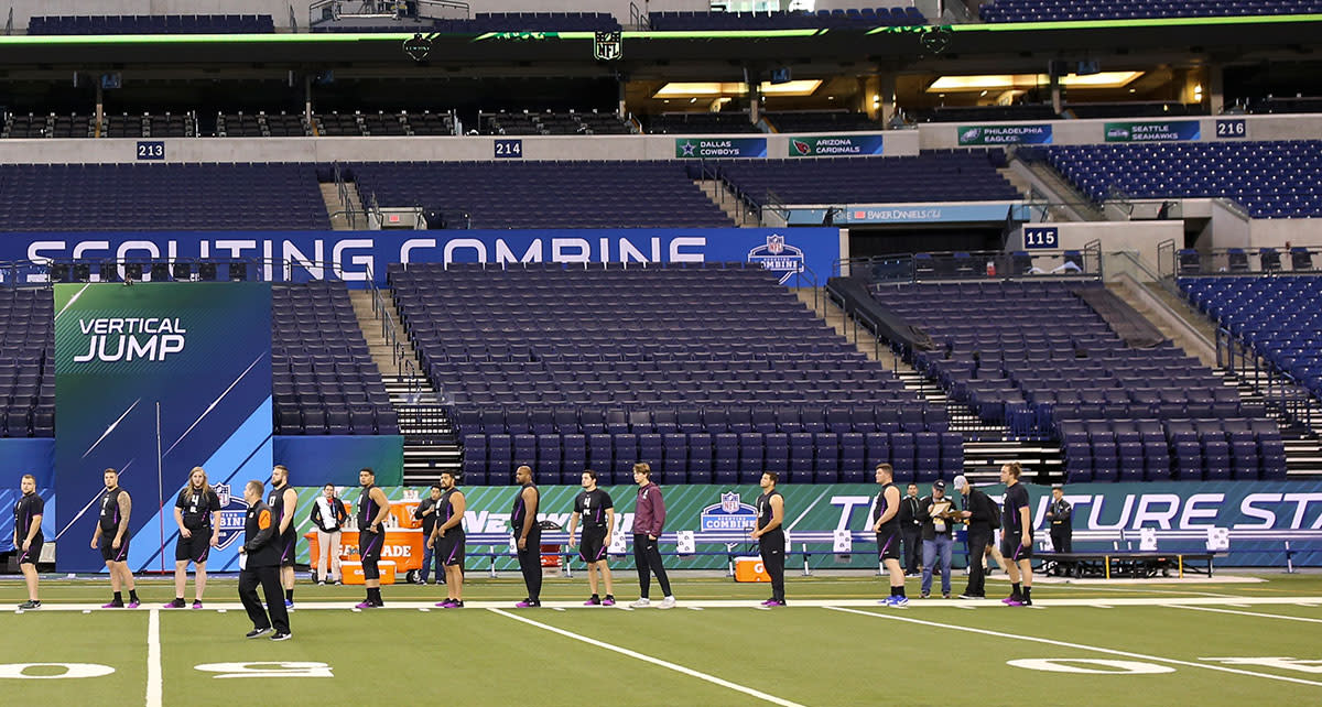 The Seahawks drew the 31st position for their suite this year and were relegated to a sub-optimal perch (top right corner).