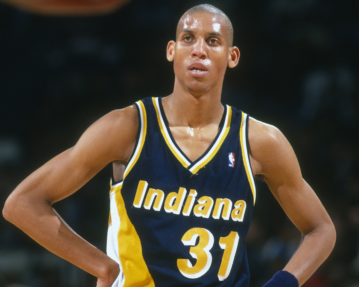 Big & Tall Men's Reggie Miller Indiana Pacers Mitchell and Ness