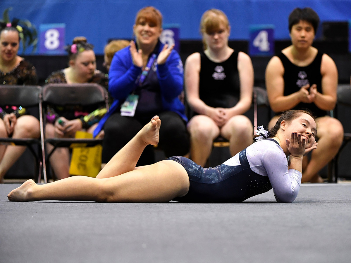 Sabrina Meador competes in the Special Olympics USA Games